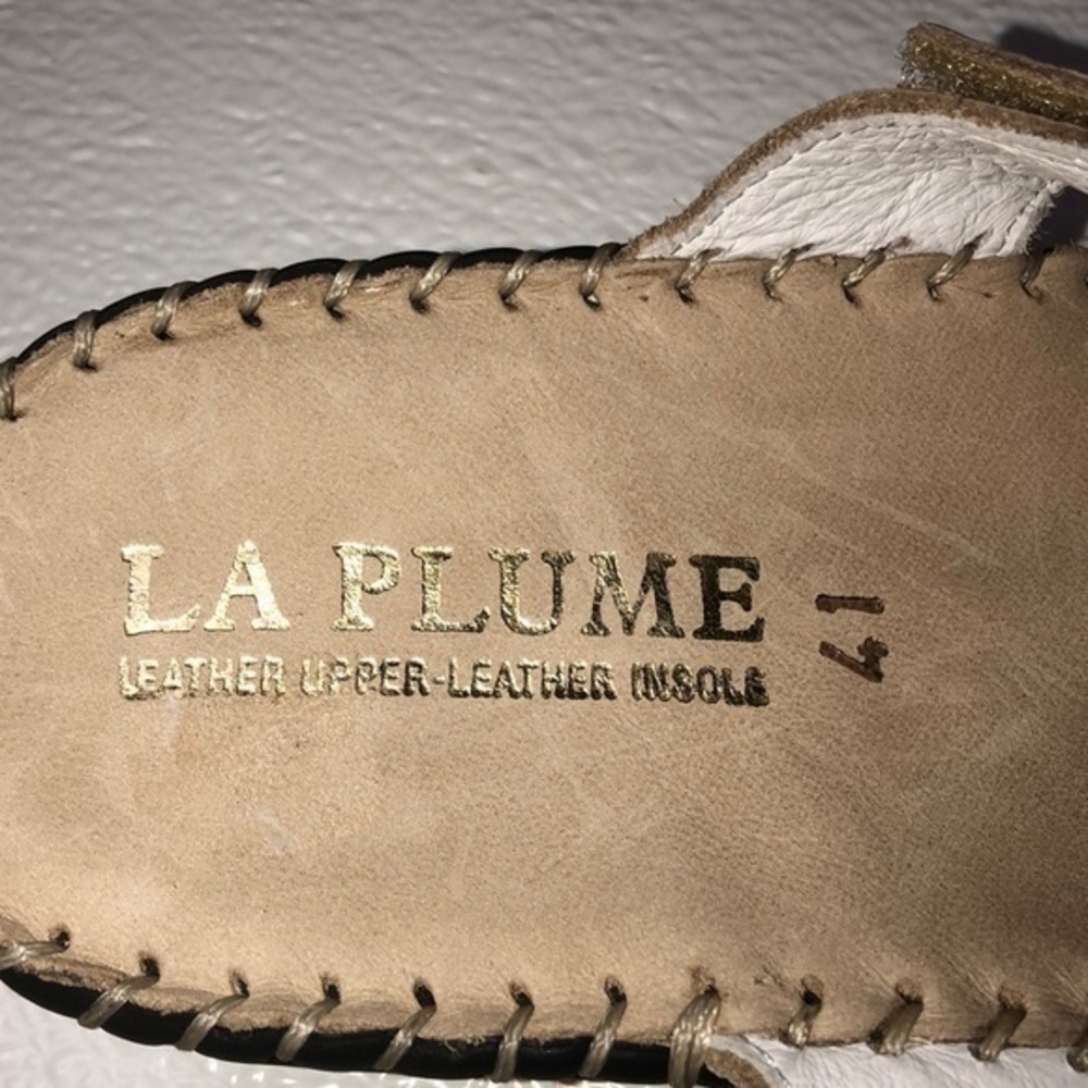 NWOT La Plume Comfort Sandals Size 9.5 41 EUR - Picture 10 of 12